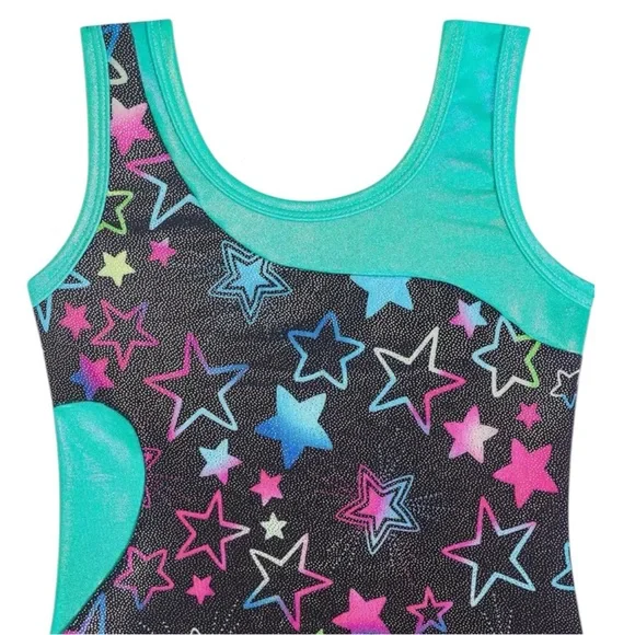 NWOT size 130 (children's 6-7 or medium) girls' leotard - Picture 3 of 9